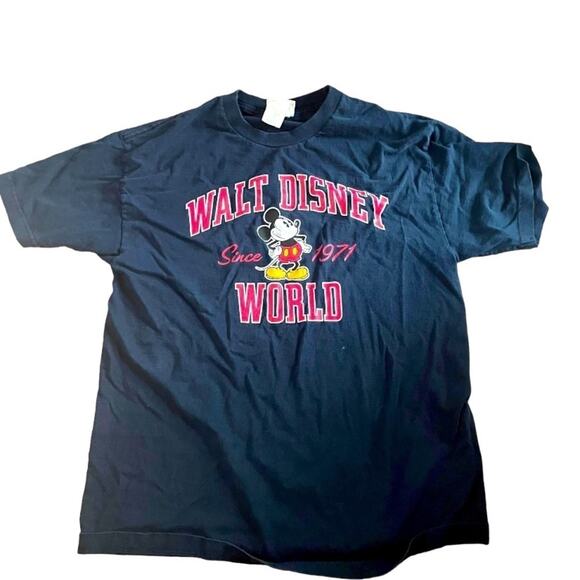 Walt Disney World Mickey Mouse T-Shirt 90s o - Picture 1 of 7